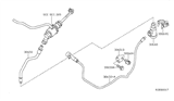 Diagram for Nissan Sentra Hydraulic Hose - 30851-ET000