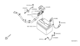 Diagram for 2009 Nissan Sentra Battery Cable - 24080-ET005