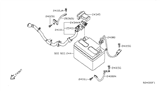 Diagram for 2008 Nissan Sentra Battery Cable - 24080-ET010