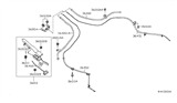 Diagram for 2011 Nissan Sentra Parking Brake Cable - 36530-ET000