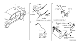 Diagram for 2009 Nissan Sentra Antenna - 28208-ET000