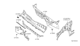 Diagram for Nissan Sentra Dash Panels - 67300-ET030