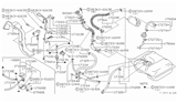 Diagram for 1983 Nissan 280ZX Fuel Filler Neck - 17229-P8200