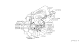 Diagram for Nissan 280ZX EGR Valve - 14958-U6700