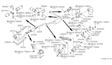 Diagram for 1981 Nissan 280ZX Exhaust Heat Shield - 20510-P9000