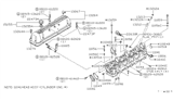 Diagram for Nissan 280ZX Valve Cover Gasket - 13270-Y7000