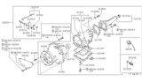 Diagram for 1979 Nissan 280ZX Transmission Assembly - 31020-X2701