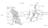 Diagram for 1981 Nissan 280ZX Mass Air Flow Sensor - 22680-P7100