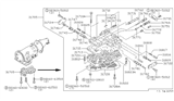 Diagram for 1982 Nissan 280ZX Valve Body - 31705-X6703