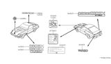 Diagram for 1980 Nissan 280ZX Emblem - 63805-P7102