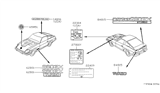 Diagram for 1980 Nissan 280ZX Emblem - 63805-P7101