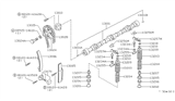 Diagram for 1980 Nissan Datsun 810 Timing Chain - 13028-21000