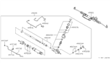 Diagram for 1982 Nissan 280ZX Rack And Pinion - 49200-P9001