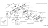 Diagram for Nissan 300ZX Interior Light Bulb - 26420-P7100