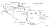 Diagram for 1983 Nissan 280ZX Parking Brake Cable - 36402-P6560