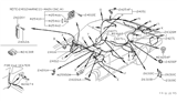 Diagram for 1981 Nissan 280ZX Fuse Box - 25410-P9100