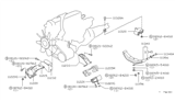 Diagram for 1983 Nissan 280ZX Sway Bar Bushing - 11345-N3000