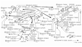 Diagram for 1979 Nissan 280ZX Exhaust Pipe - 20030-P7260