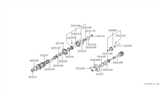 Diagram for 1984 Nissan Datsun 810 Reverse Idler Gear - 32282-E9810