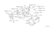 Diagram for 1982 Nissan 280ZX A/C Idler Pulley - 11945-P8100