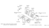 Diagram for 1981 Nissan 280ZX Seat Cushion - 88300-P7765