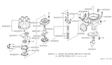 Diagram for Nissan 280ZX Distributor Cap - 22162-P8000