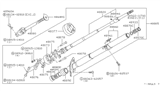 Diagram for Nissan 280ZX Intermediate Shaft - 48820-P6510