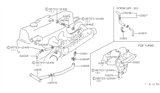 Diagram for 1983 Nissan 720 Pickup PCV Hose - 11826-W2410