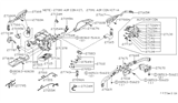 Diagram for Nissan 280ZX Ambient Temperature Sensor - 27750-P7401