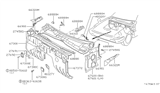 Diagram for 1981 Nissan 280ZX Dash Panels - 67600-P7200