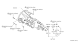 Diagram for 1983 Nissan 280ZX Transmission Assembly - 32010-P8122