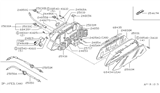 Diagram for Nissan 280ZX Speedometer - 25930-P9700