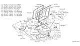 Diagram for Nissan 280ZX Door Lock - 90502-P7100