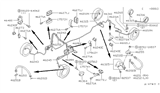 Diagram for Nissan Datsun 810 Hydraulic Hose - 46211-89910