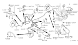 Diagram for 1979 Nissan 280ZX Brake Proportioning Valve - 46400-N4200