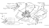 Diagram for Nissan 280ZX Knock Sensor - 22060-W1502
