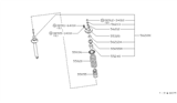 Diagram for 1981 Nissan 280ZX Shock Absorber - 56210-P9425