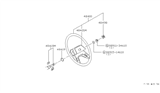 Diagram for 1981 Nissan 280ZX Steering Wheel - 48400-P7100