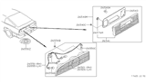 Diagram for 1987 Nissan 300ZX Back Up Light - 26540-21P00