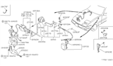 Diagram for 1989 Nissan 300ZX Vacuum Pump - 92276-02P00