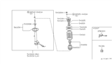 Diagram for 1986 Nissan 300ZX Control Arm Bracket - 54323-01P10