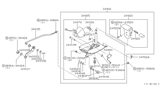 Diagram for 1985 Nissan 300ZX Automatic Transmission Shifter - 34902-19P00