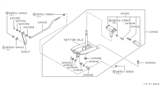 Diagram for Nissan 300ZX Automatic Transmission Shifter - 34902-01P60