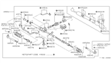 Diagram for 1984 Nissan 300ZX Tie Rod End - 48520-01P25