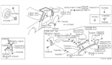 Diagram for Nissan Stanza Body Mount Hole Plug - 77700-89914