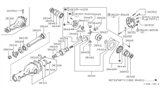 Diagram for 1995 Nissan 300ZX Pinion Washer - 38426-40F70