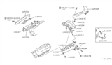 Diagram for 1984 Nissan 300ZX Exhaust Heat Shield - 14331-V5205