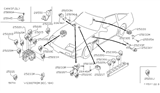 Diagram for 1989 Nissan 300ZX Relay - 25230-01P00