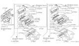 Diagram for 1984 Nissan 300ZX Blower Motor Resistor - 27527-01P00