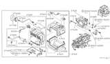 Diagram for 1984 Nissan 300ZX A/C Expansion Valve - 92205-01P00